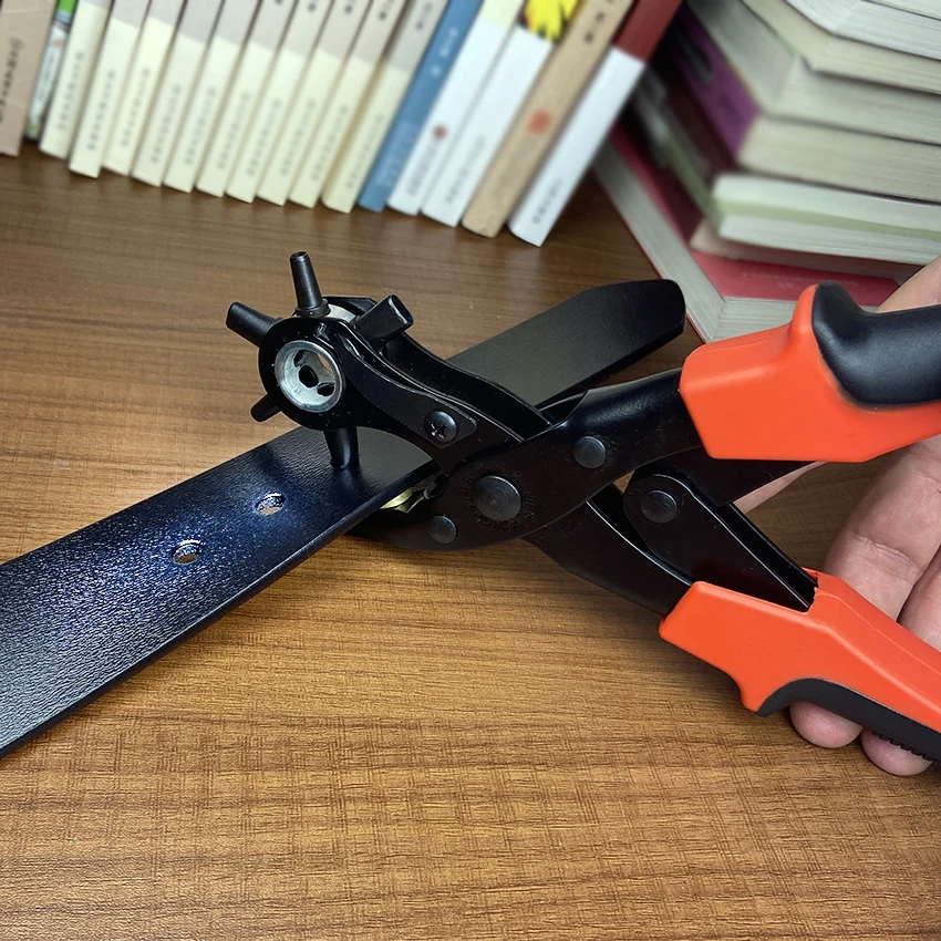 Дырокол плоскогубцы кожаный мешок для ремня может изменить размер Многоцелевой