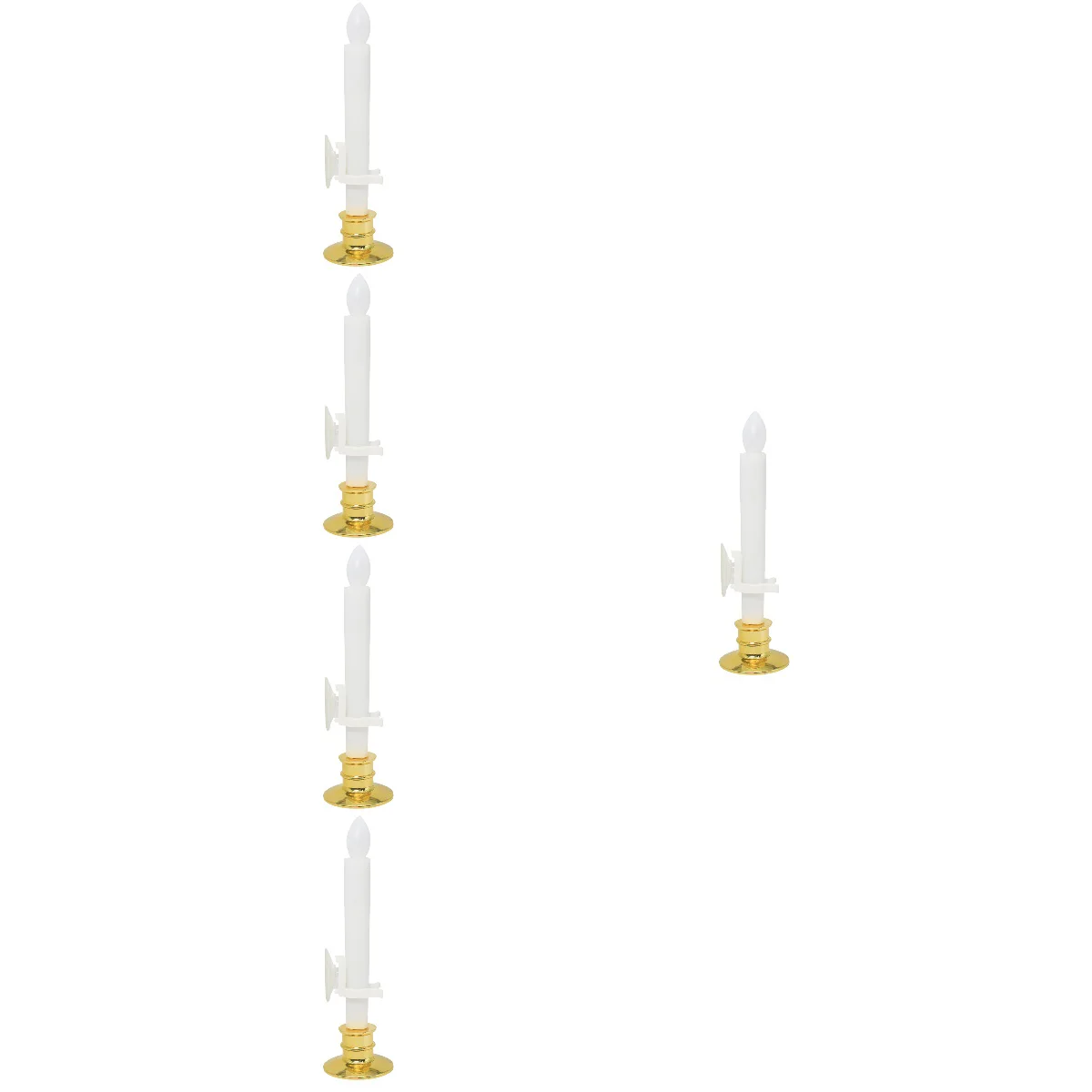 

30 pcs Candles LED Candles Flameless Taper Candles Lights Electric for Decor
