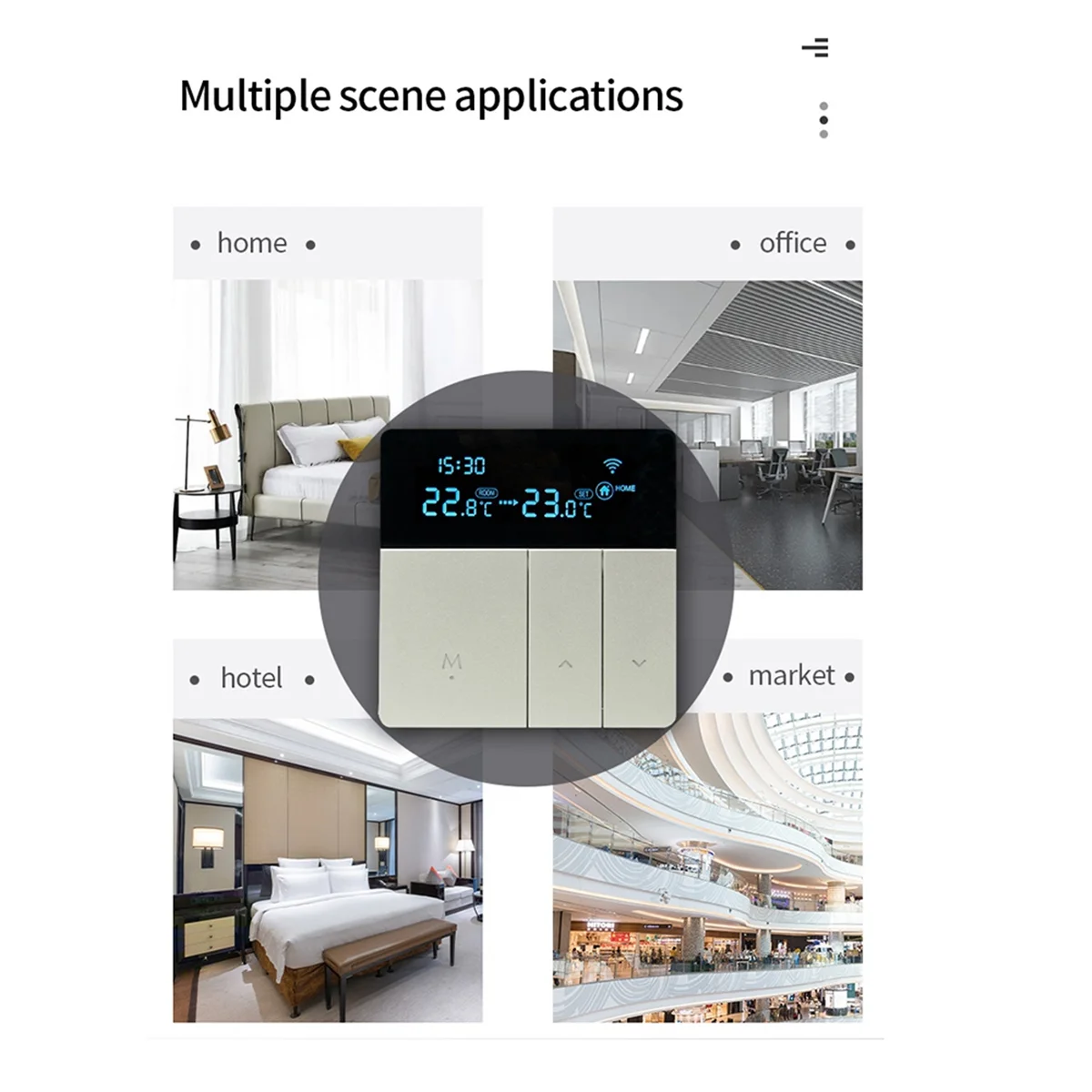 Tuya Wi-Fi термостат водяной/электрический подогрев пола водяной газовый котел умная