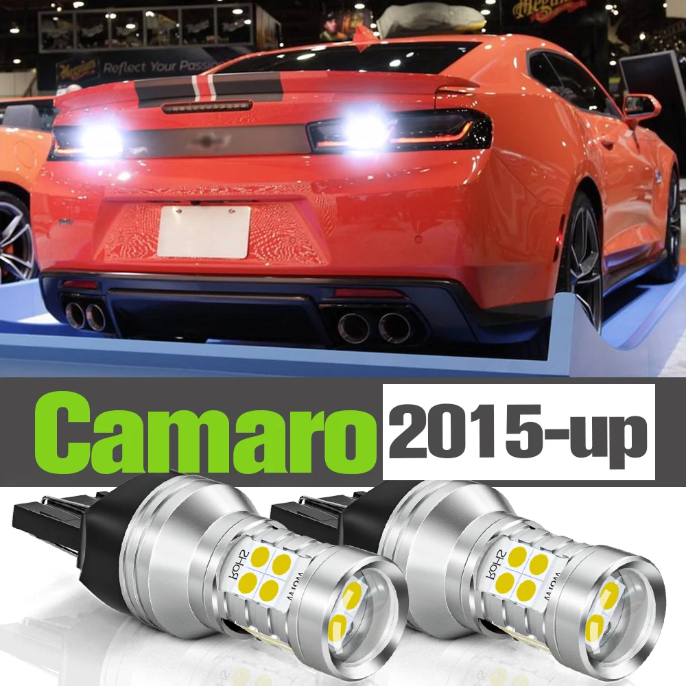 

2x LED Reverse Light Accessories Backup Lamp For Chevrolet Camaro 2015 2016