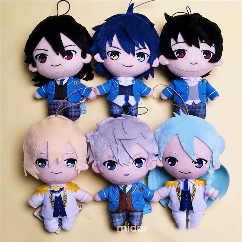 

New 16cm Ensemble Stars Doll Sakuma Ritsu Sena Izumi Mika Kagehira Stuffed Dolls Kawaii Sakuma Rei Plush Toys Gifts For Kids