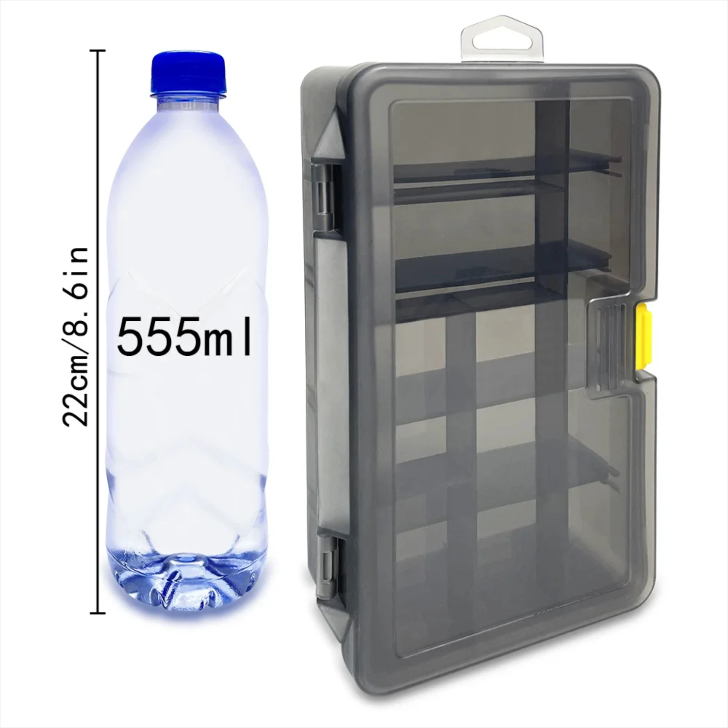 Двухслойная коробка lua искусственная приманка мягкая для приманок рыболовные