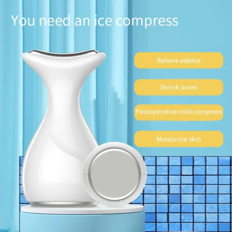 

Face Massager Remove Wrinkles Anti-Aging Electroporation Lifting Skin Rejuvenation Ice Application Ice Muscle Beauty Instrument