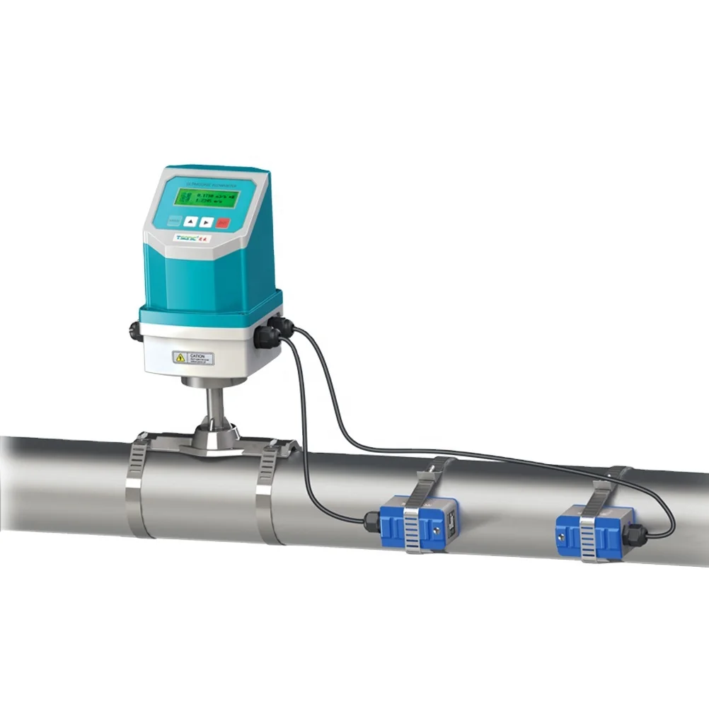 

GUF120A-I clamp on IP68 Ultrasonic water flow meter price