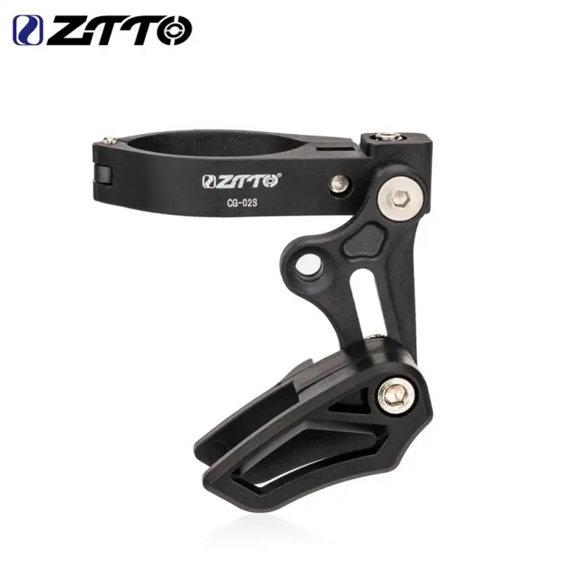 

ZTTO MTB Bicycle Chain Guide Mountain Bike Chain Drop Catcher 31.8 34.9 Clamp E Type Mount Adjustable Protector Cover 1X System