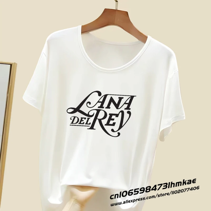 

Lana Del Rey T Shirts for Women Fashion T-shirts Cartoon Aesthetic Casual Y2K Tops 90S Baby Tees Vintage Harajuku A10010-6