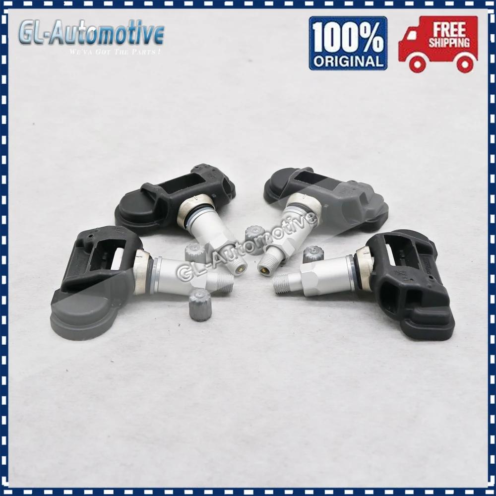 

Комплект (4) TPMS A0009050030 датчик давления в шинах для Mercedes-Benz класса A EQC GLC GLS SL SLK 433 МГц 670002790 A0009057200
