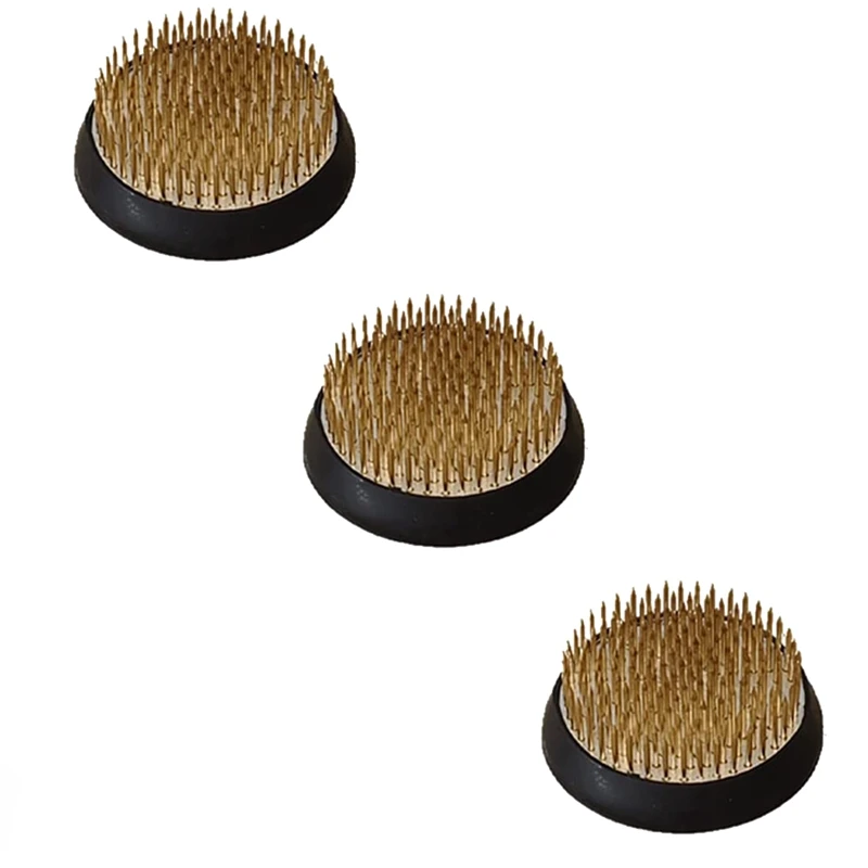 

3Pcs Flower Frogs Holder 2Inch Round Flower Arrangement For Flowers Fixation And Decoration