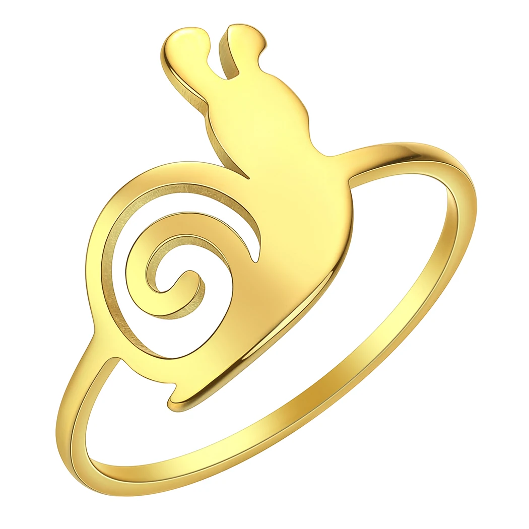 Женское кольцо из нержавеющей стали в виде леса