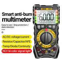 aneng sz19 digital multimeter 6000 counts ammeter with lcd display backlight dcac profissional tester lcr meter