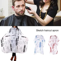 hairdressing capes 2022 pattern cutting hair waterproof cloth salon barber cape hairdressing hairdresser apron haircut capes