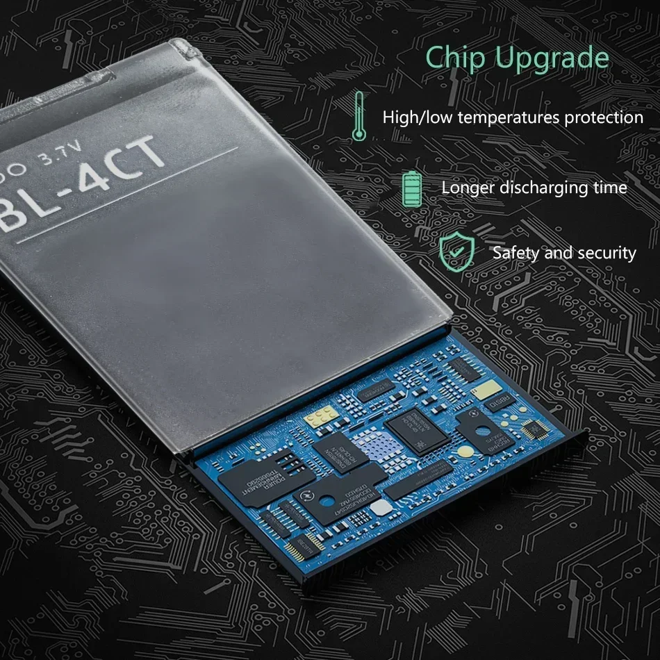 Battery BL-4CT BL4CT BL 4CT for Nokia 5310 6700S X3 X3-00 7230 7310C 5630 2720 2720A 7210C 6600F 860mAh