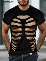 casual printed mens personalized 3d style camiseta stylish all match simple male short sleeved t shirts s 5xl incerun tops 2022