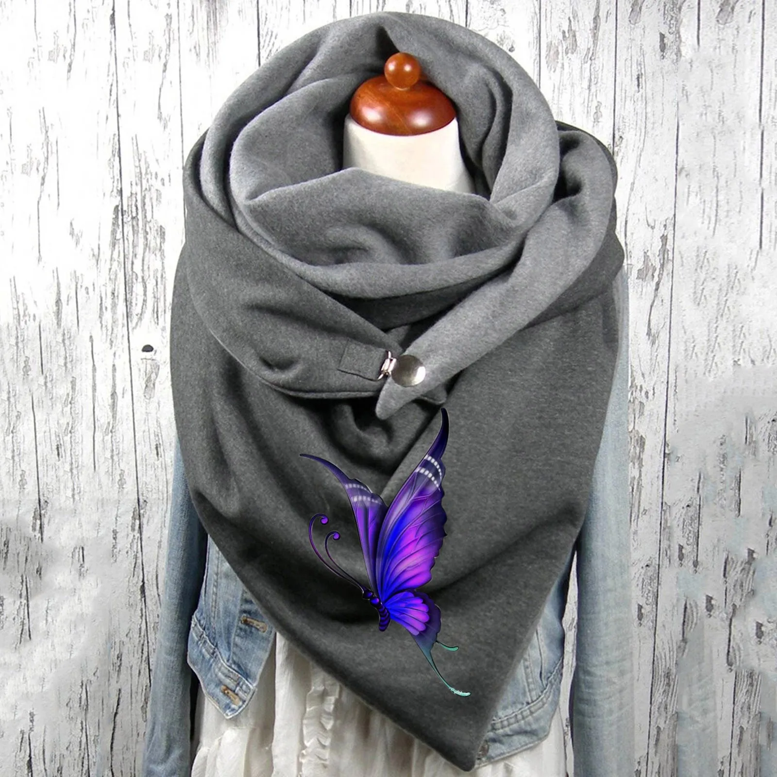 

Casual Shawls Women's Fashion Warm Scarves Soft Wrap Printed Casual Scarf Plaid Blanket Scarf Mauve Wedding Dress Scarf