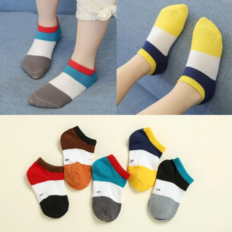 3Pcs/lot New Children's Thin Baby Socks Boys and Girls' Socks