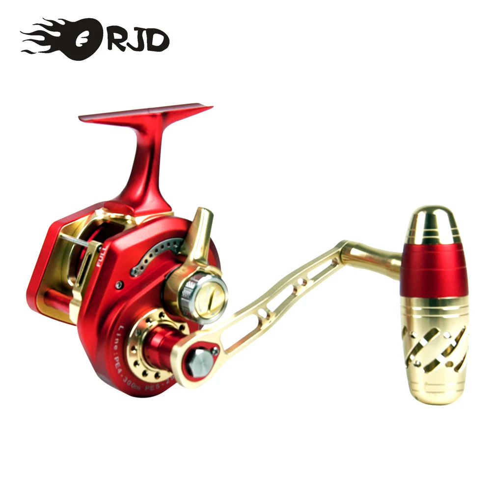 

ORJD Sea Fishing Reel Slow Pitch Jigging Reel Saltwater Full Metal 13+2BB 2000/3000 Trolling Reel Seaboat Fishing Jigging Wheel