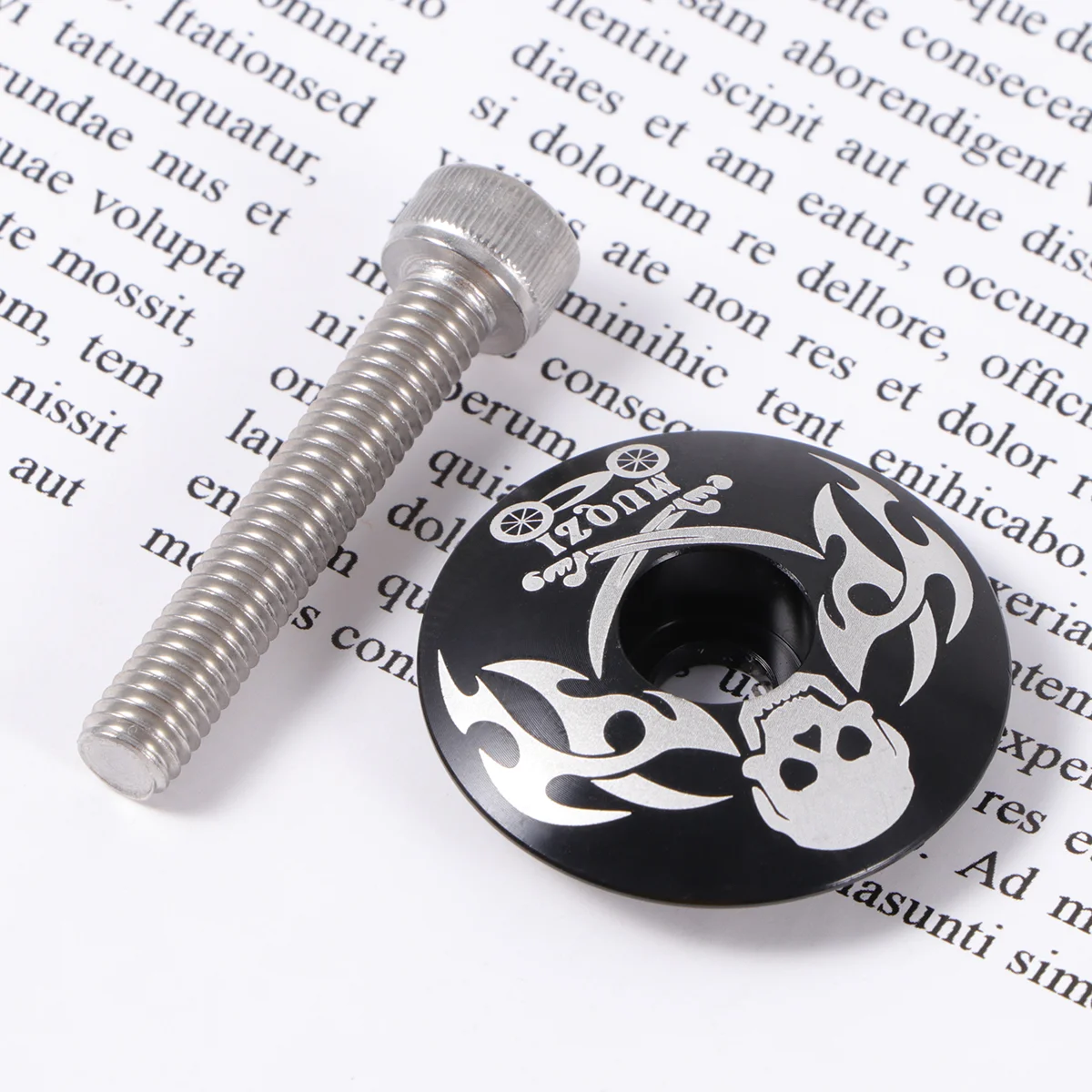 

Bike Headset Cap Stem Mtb Mountaincover Bmx Roadheadsets Caps Fork Aluminum King Cane Chris Bolts Carbon Kustomcapsaccessories