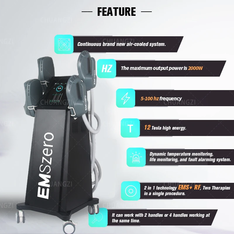 DLS-EMSlim Neo R-F Pro Machine 2022 Latest Nova Body Slimming Ems Portable Sculpt Buttock Fat Removal Burner at Home - купить по