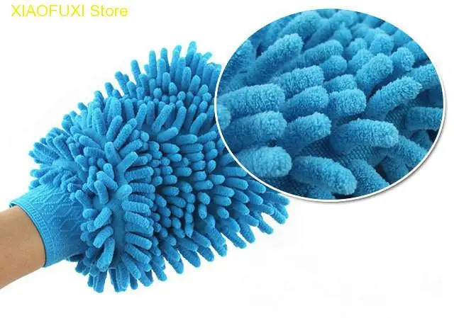 

Chenille Gloves Clean Gloves Washing Towels Household Cleaning Helper Microfiber Cloth Cleaning Cloth For Car Desk office