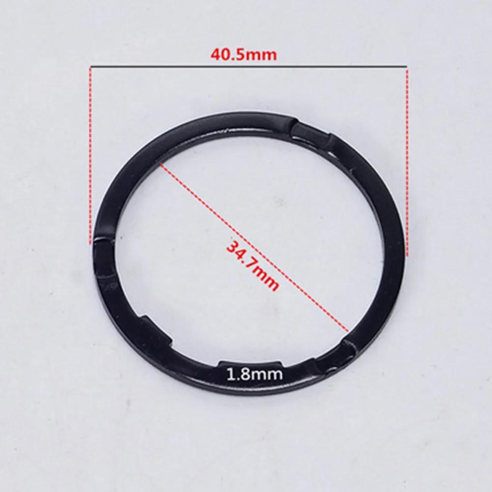 

Bicycle Freehub Spacer 1.8/2mm Bottom Bracket Flywheel Cassette Washer AL6061 Aluminum Alloy Freehub Spacer Black Silver Parts