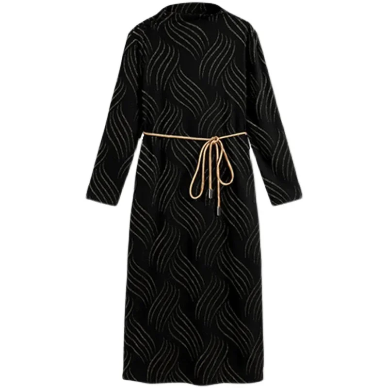 Осень 2024 элегантное китайское платье современное модное платье-Ципао Женская