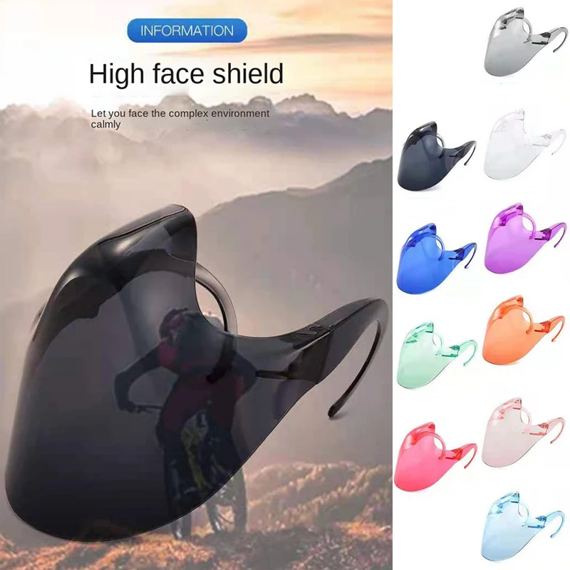 

1pcs Anti-Oil-Splash Kids Fog Face Mask Children Anti Droplet Protect Face Shield Splatter Screen Protector Mouth Cover