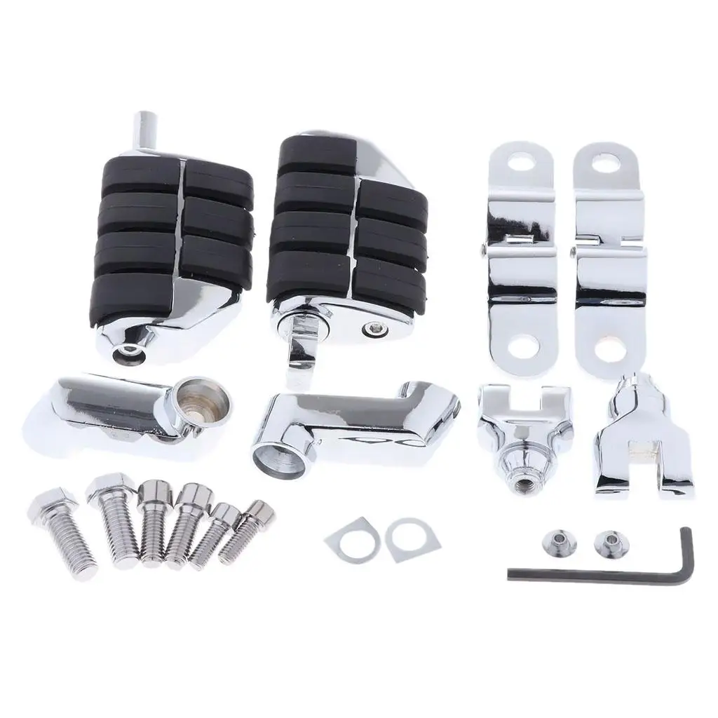 

Highway Foot Pegs Rest with Mounting Hardware for