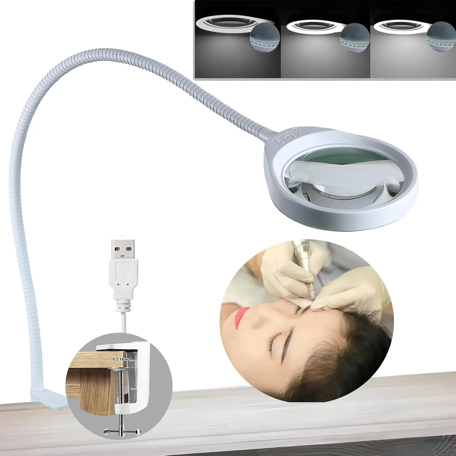 

Настольная лупа-лампа PDOK