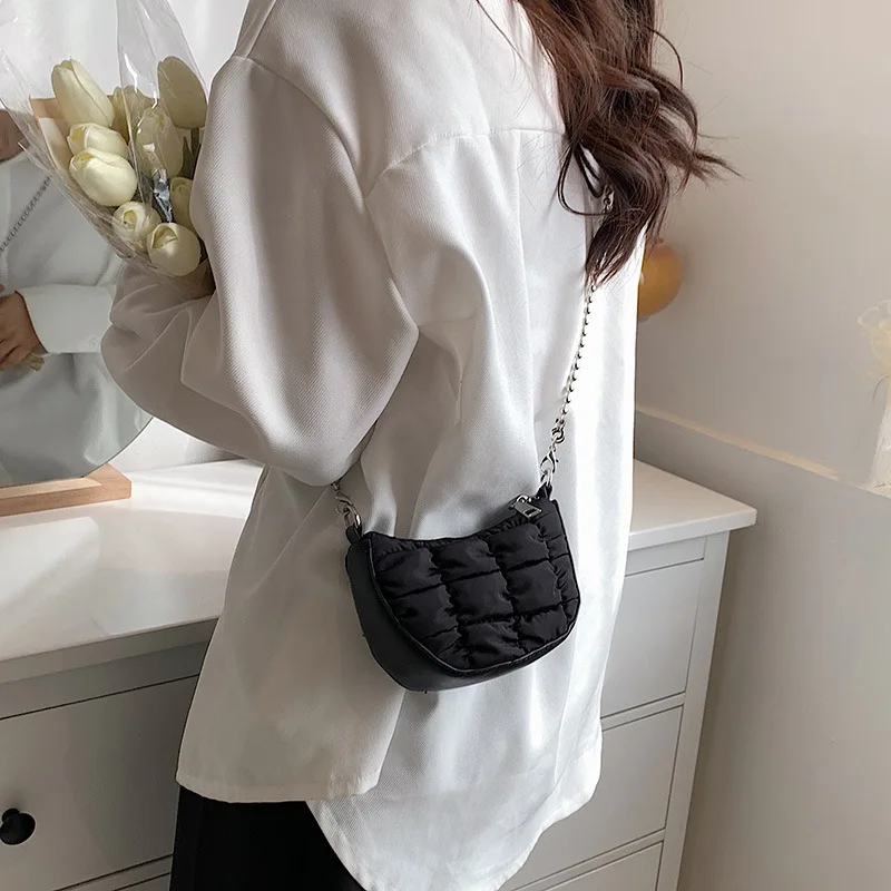 

Small Oxford Shoulder Crossbody Bags for Women 2022 Luxury Woman Mobile Bag Brand Mini Fashion Chain Female Designer Handbags