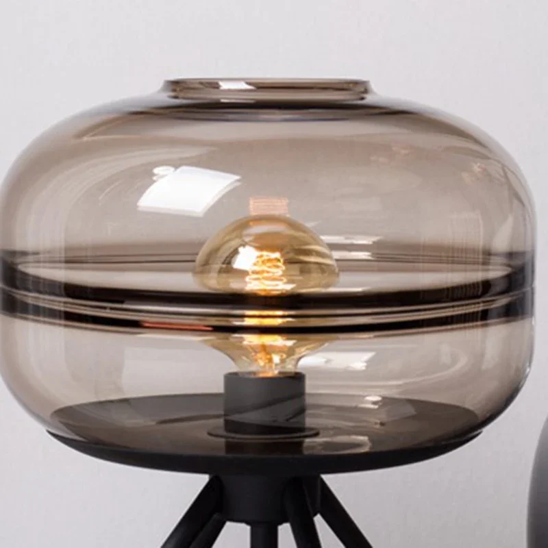 Дизайнерские Современные настольные лампы с ощущением атмосферы художественные