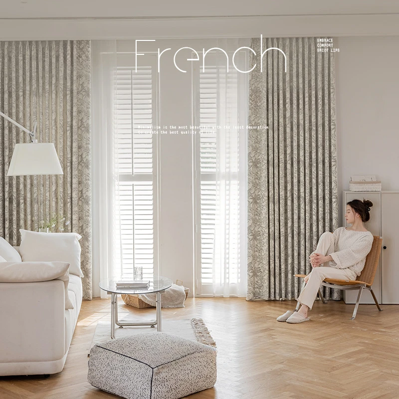 Французские элитные роскошные китайские шторы с антикварными животными и