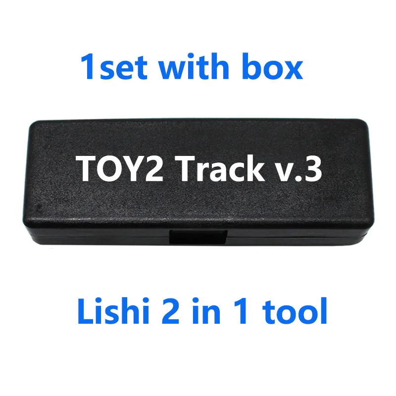 LISHI 2 в 1 слесарный инструмент TOY2 Track v.3 декодер игрушка Инструменты Набор