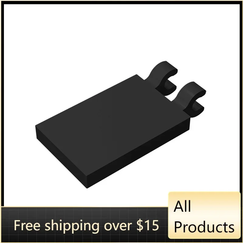 Высокотехнологичные сборные частицы 30350 плитка 2X3 с 2 зажимами набор строительных