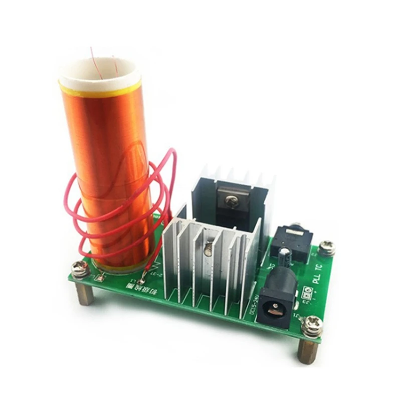 AYHF-1 Set Mini Tesla Coil Kit 15W Music плазменный динамик с катушкой Тесла Wireless Трансмиссия DC 15-24V
