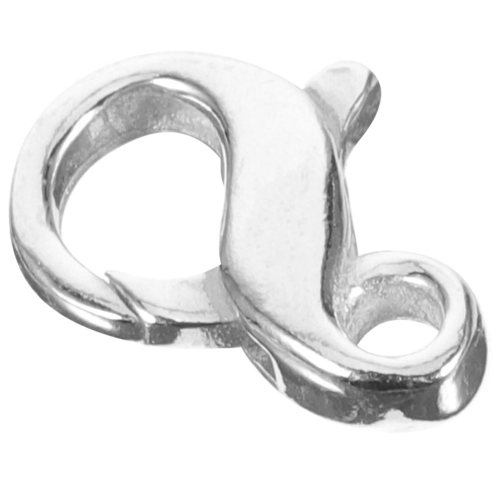 Necklace Clasp Silver Necklace Clasp Jewelry Making Clasp Jewelry Connector Jewelry Making Material