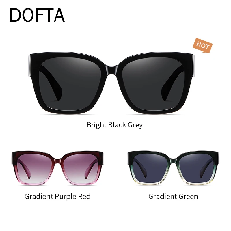 Солнцезащитные очки DOFTA Fit для мужчин и женщин поляризованные линзы 100% защита от