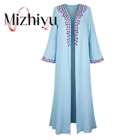 open kaftan dubai abaya turkey kimono cardigan islam muslim hijab dress jilbab abayas for women robe ete caftan islamic clothing
