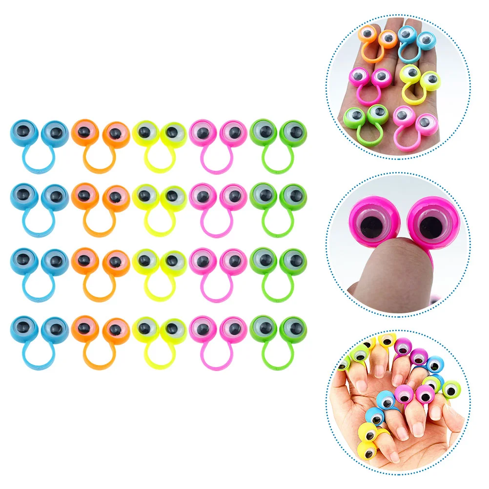 

The Witch Portable Children Toy Learning Kids Finger Ring Toys Interactive Eyeball