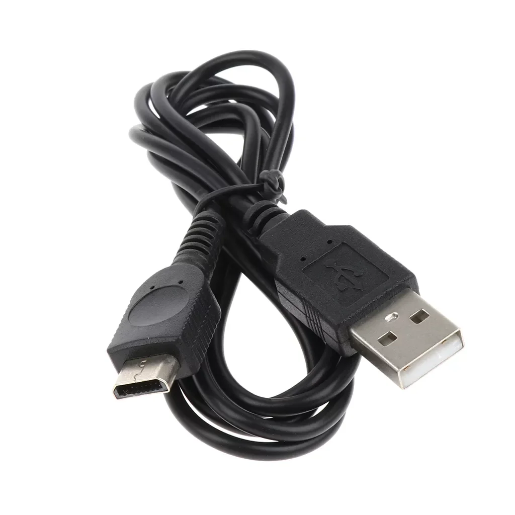 

USB Power Supply Charger Cable Cord Compatible With Nintendo GBM Game Boy Micro Console 1.2m Long Current limited