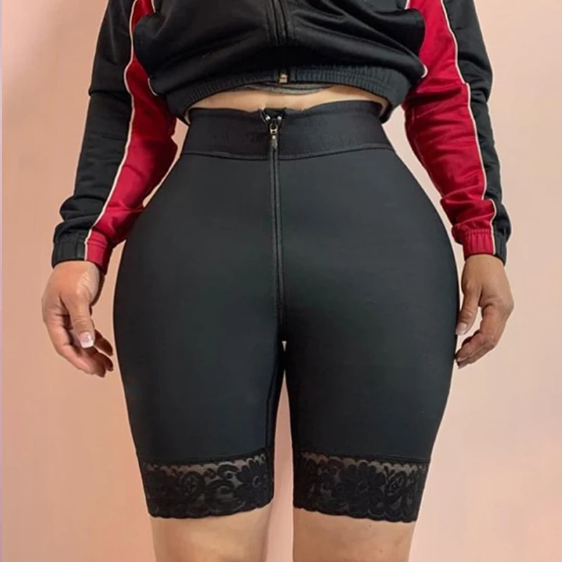 

Fajas High Waist Zipper Adjustable shorts Butt Lifter Slimming Lace Push Up Body Shaper women Hip Enhancer Underwear