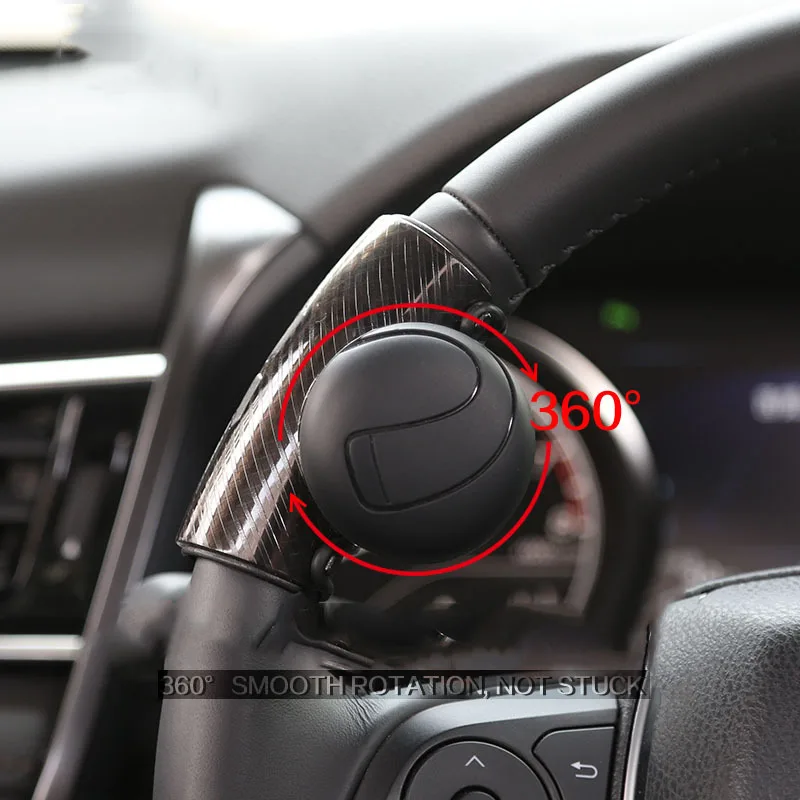 New 360 Steering Wheel Knob Ball Auto Spinner Knob Car Steeringbooster Silicone Power Steering Handle Ball Booster Strengthener