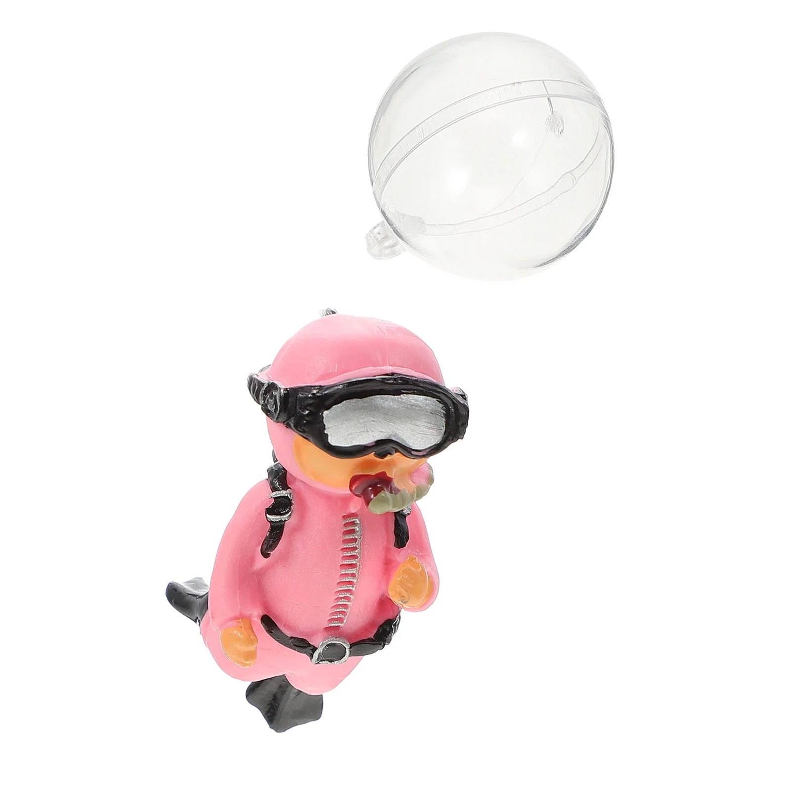 

Fish Tank Diver Decoration Toy Landscape Lovely Ornaments Betta Accessories Decorate Aquarium Floating Crafts Small Model