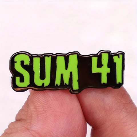 Эмалированная булавка Sum 41