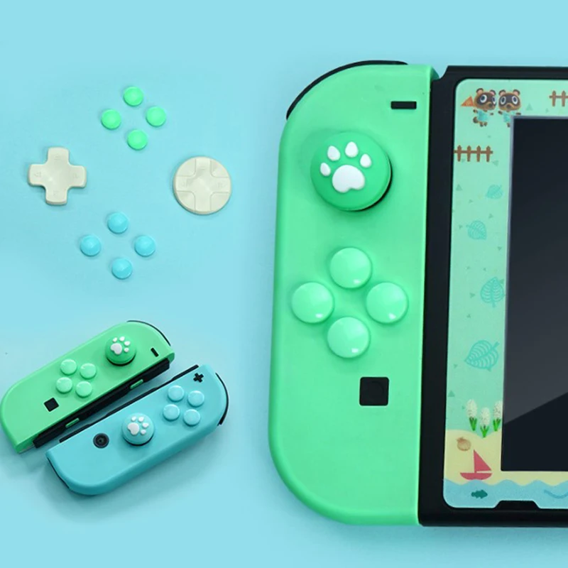 

Joycon ABXY X Sticker D-pad Move Direction Key Cross Protective Cover For Switch Oled NS Joy-con Skin Dpad Button Case