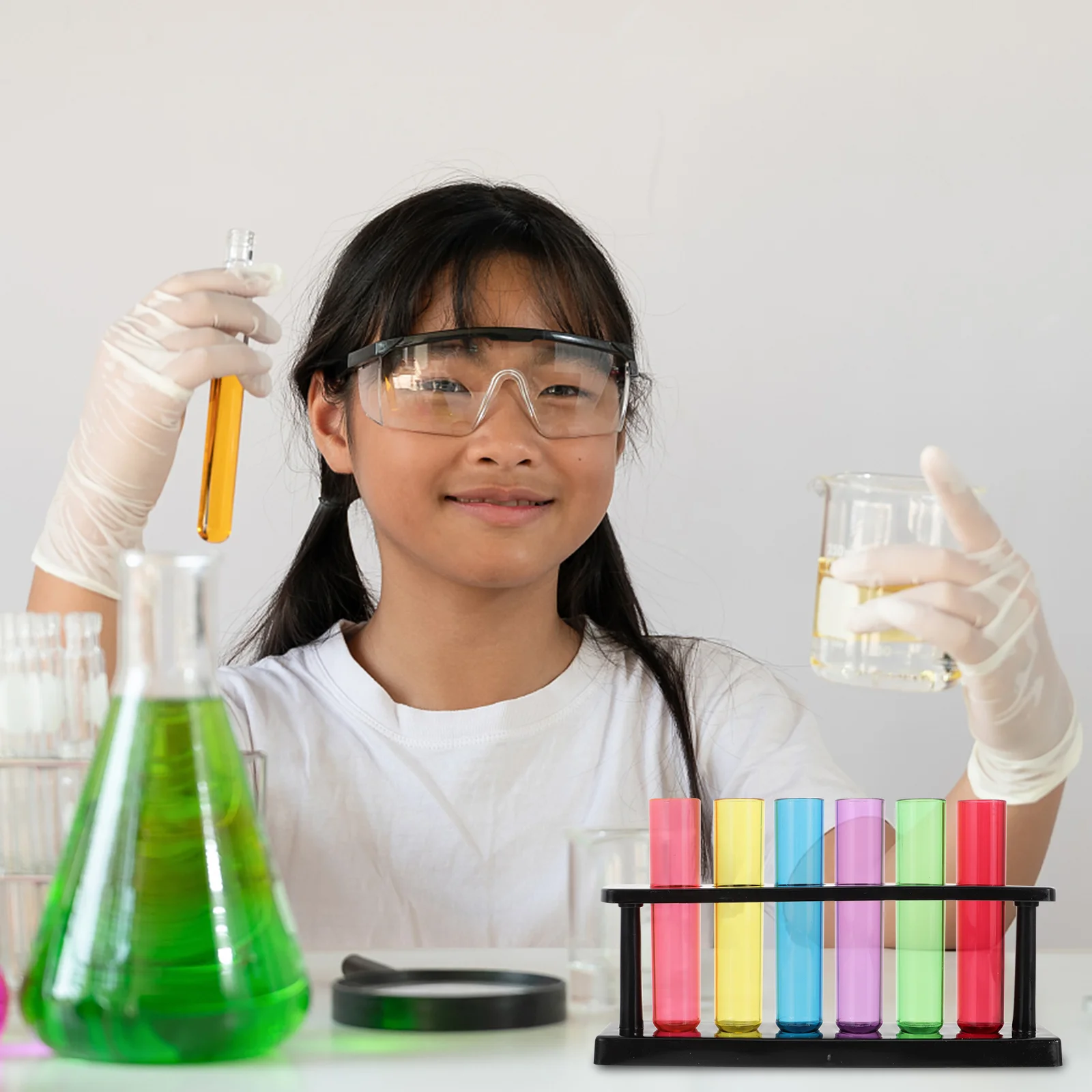 Пробирки термостойкие пробирки многоразовые пластиковые контейнеры легкие