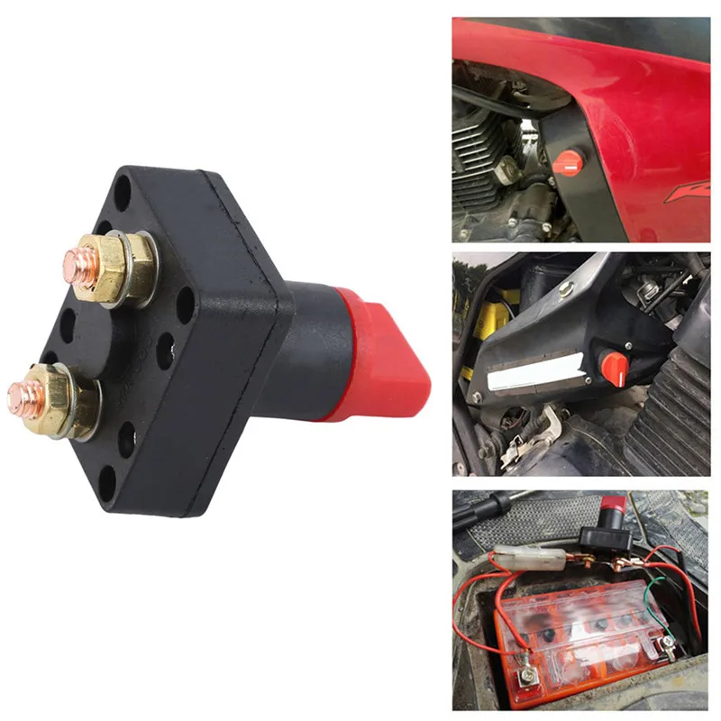 

1 Set 100A Battery Isolator Isolation Switch Disconnect Power Cut Off Kill Switches For RV Boat Car Truck Auto Yacht