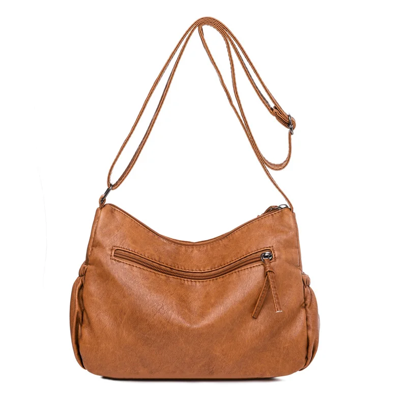 Винтажная сумка на плечо для женщин дизайнерский мессенджер из