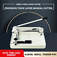 Heavy Duty Paper Cutter  17" A3 Size Stack Paper Trimmer Cutter Ream Paper Cutting Machine YG868