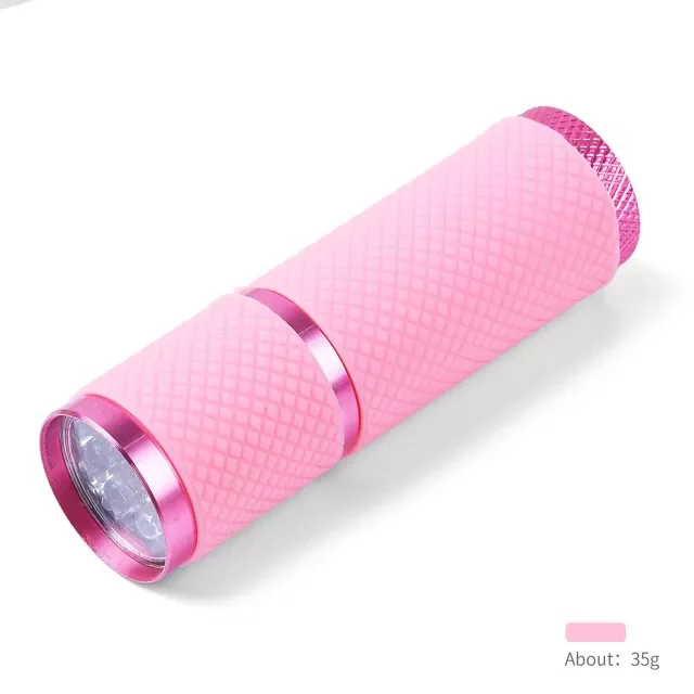 

NEW UV Led Light UV LED Lamp Nail Dryer for Gel Nails 9 LED Flashlight Portability Nail Dryer Machine Nail Art Tools UV Light