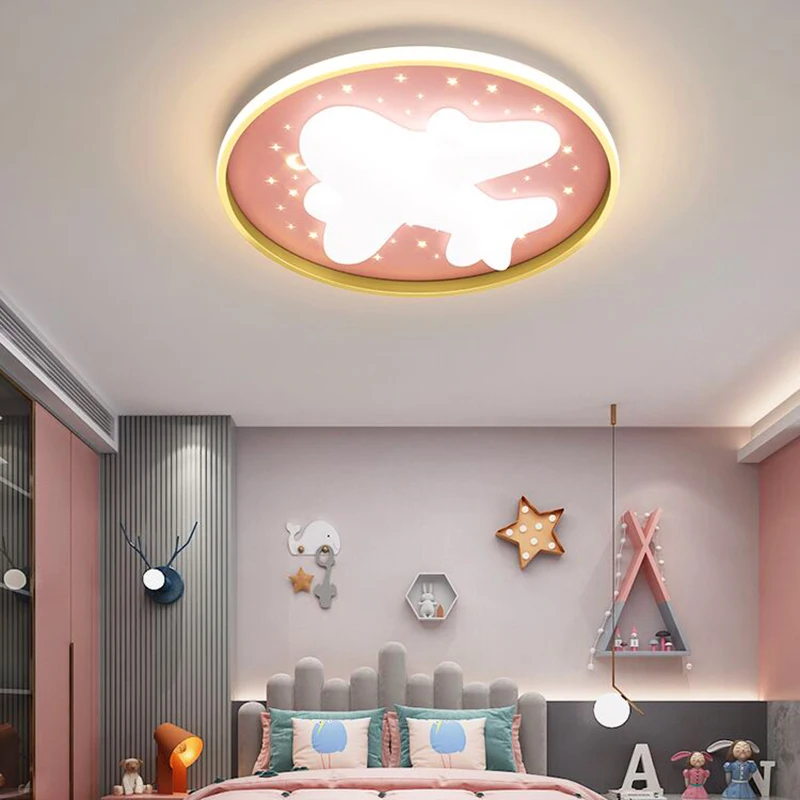 

Nordic home decoration salon bedroom decor smart led lamp lights for room kids dimmable Ceiling light lamparas indoor lighting